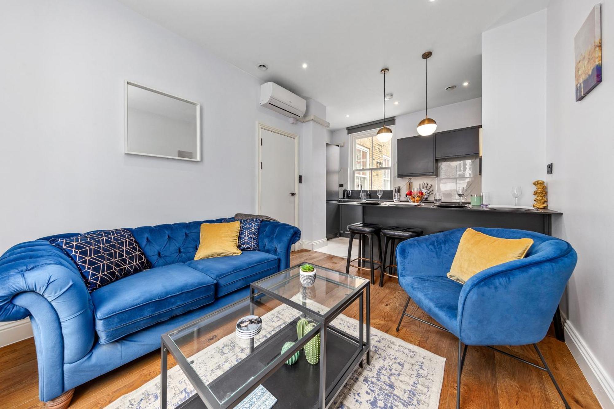 Stylish 2 Bedroom Apartment In Westminster Sleeps 5 With Ac Λονδίνο Εξωτερικό φωτογραφία