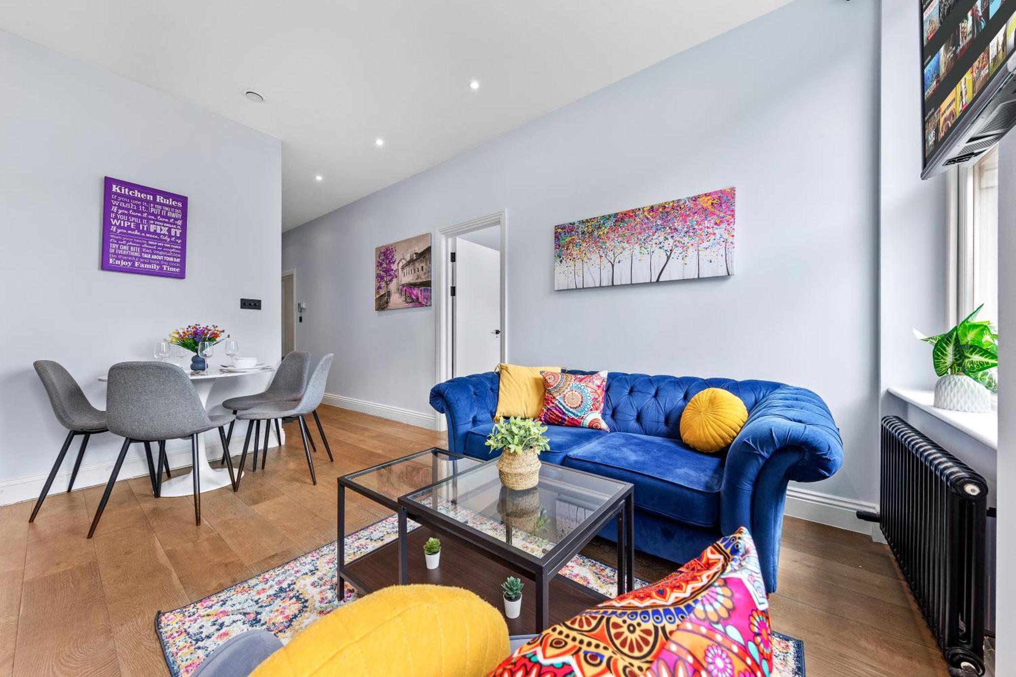 Stylish 2 Bedroom Apartment In Westminster Sleeps 5 With Ac Λονδίνο Εξωτερικό φωτογραφία